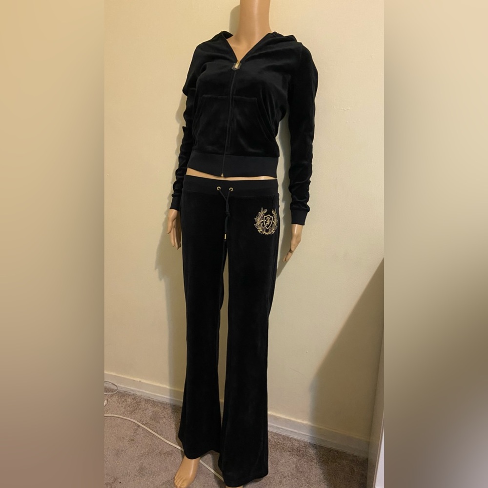 Juicy Couture NEW Tracksuit Set Black
